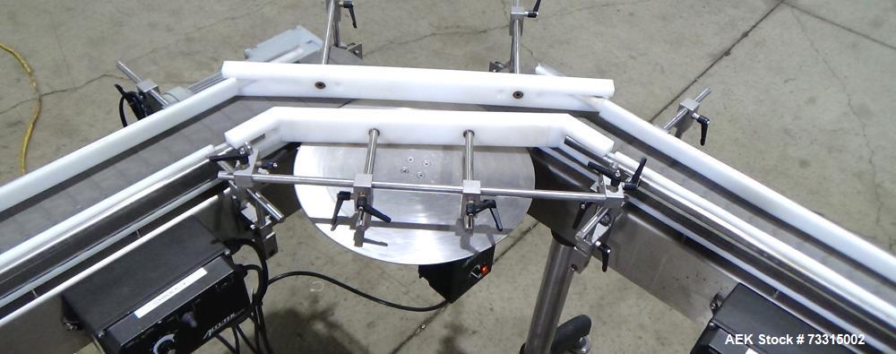Used Accutek ASC-6 Automatic Spindle Capper | High-Speed Bottle Capping Machine